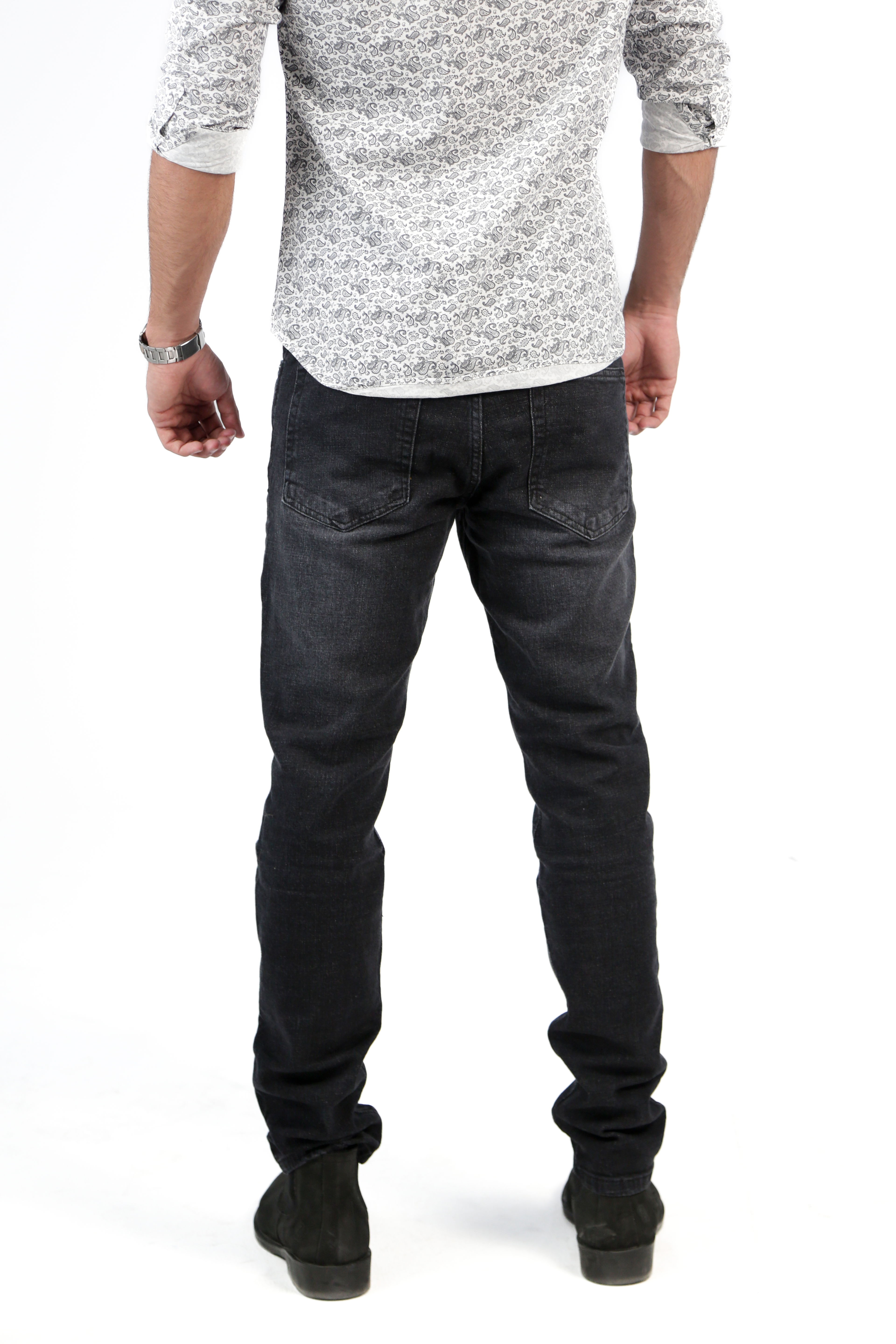 CAVALLY SLIM FIT - WASHED BLACK