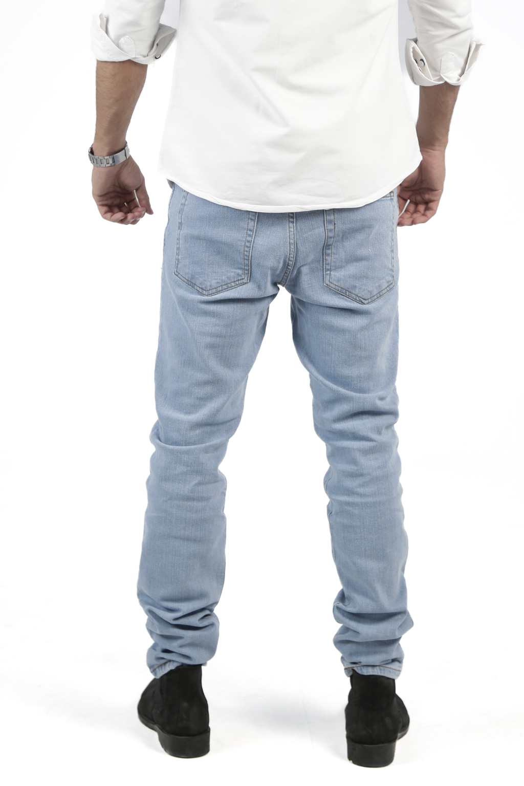CAVALLY SLIM FIT JEANS - ICE BLUE