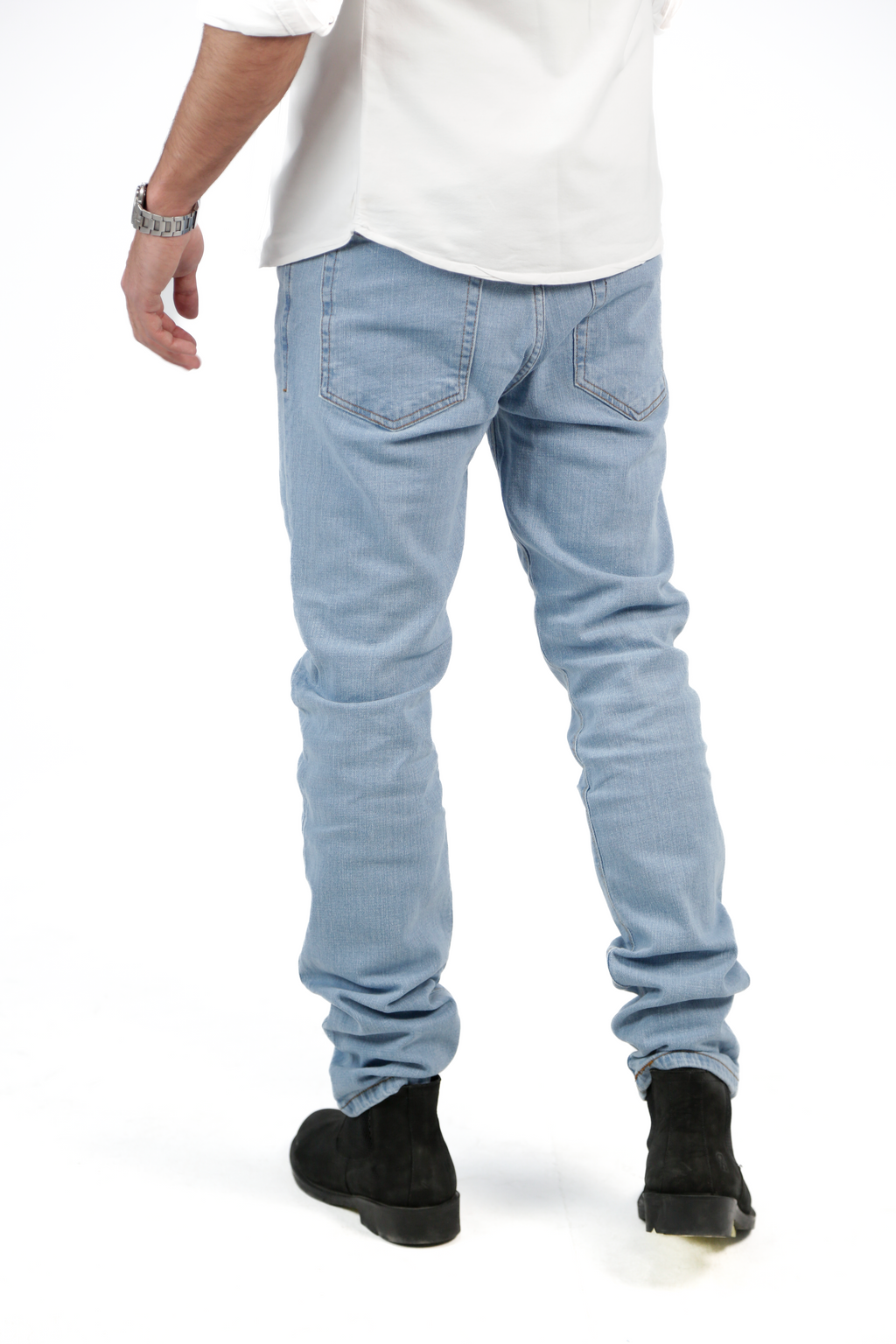 CAVALLY SLIM FIT JEANS - ICE BLUE