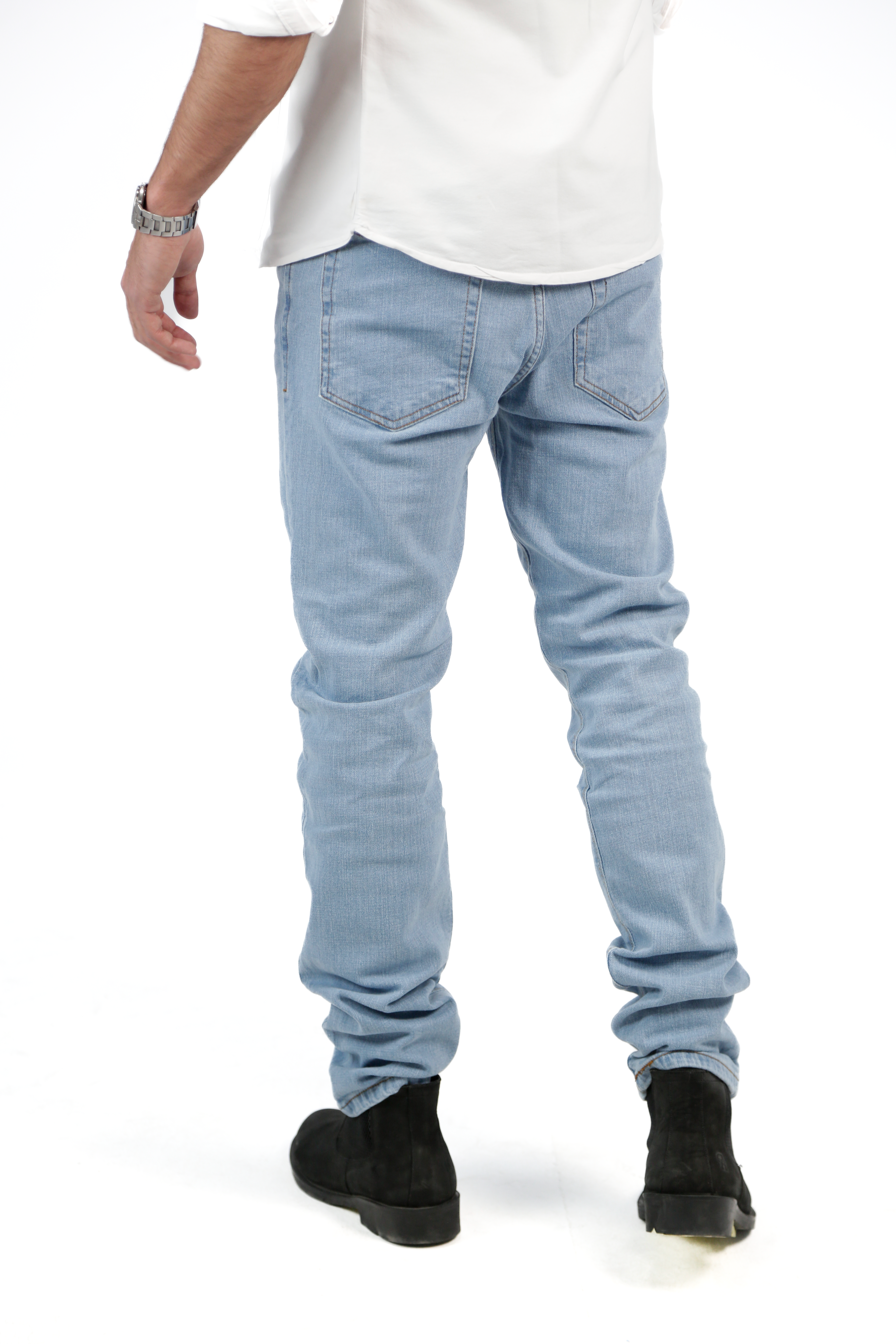 CAVALLY SLIM FIT JEANS - ICE BLUE