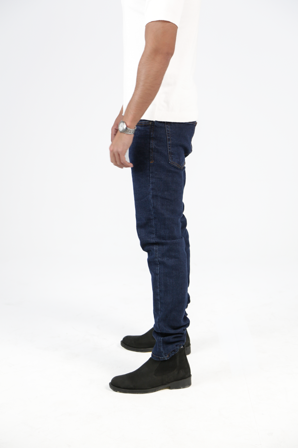 CAVALLY SLIM FIT JEANS - DARK BLUE
