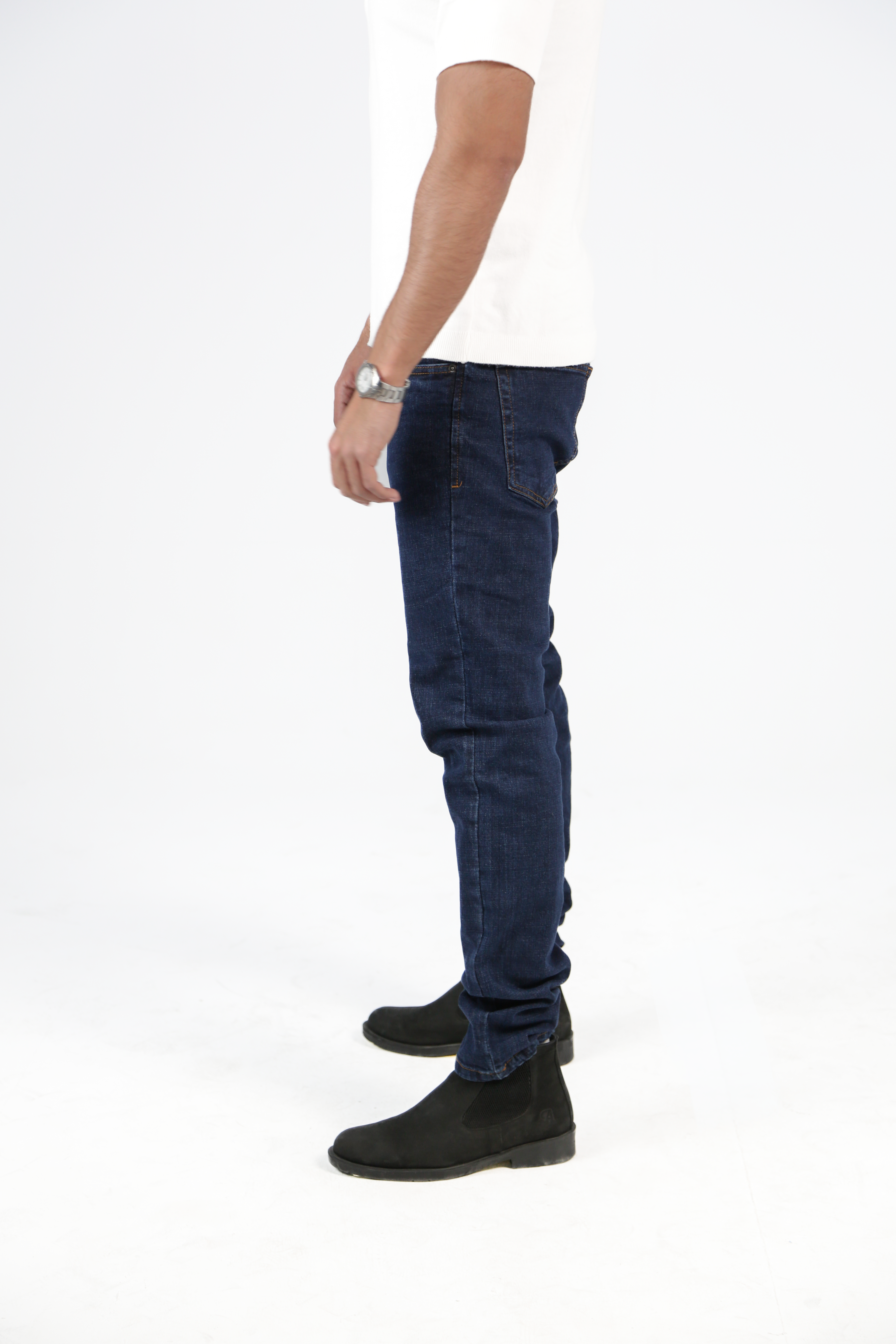 CAVALLY SLIM FIT JEANS - DARK BLUE