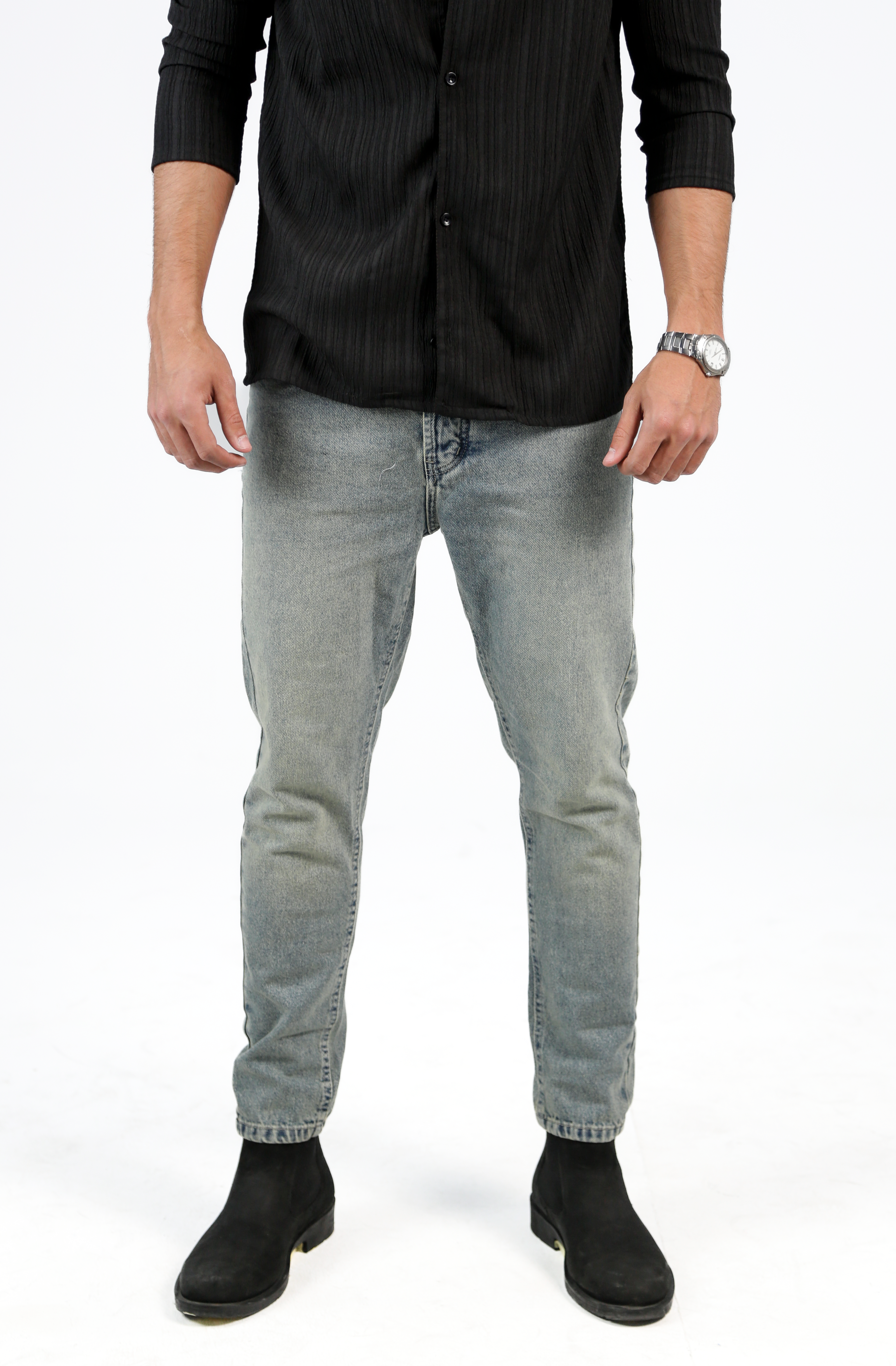 CAVALLY CROPPED FIT - GREY