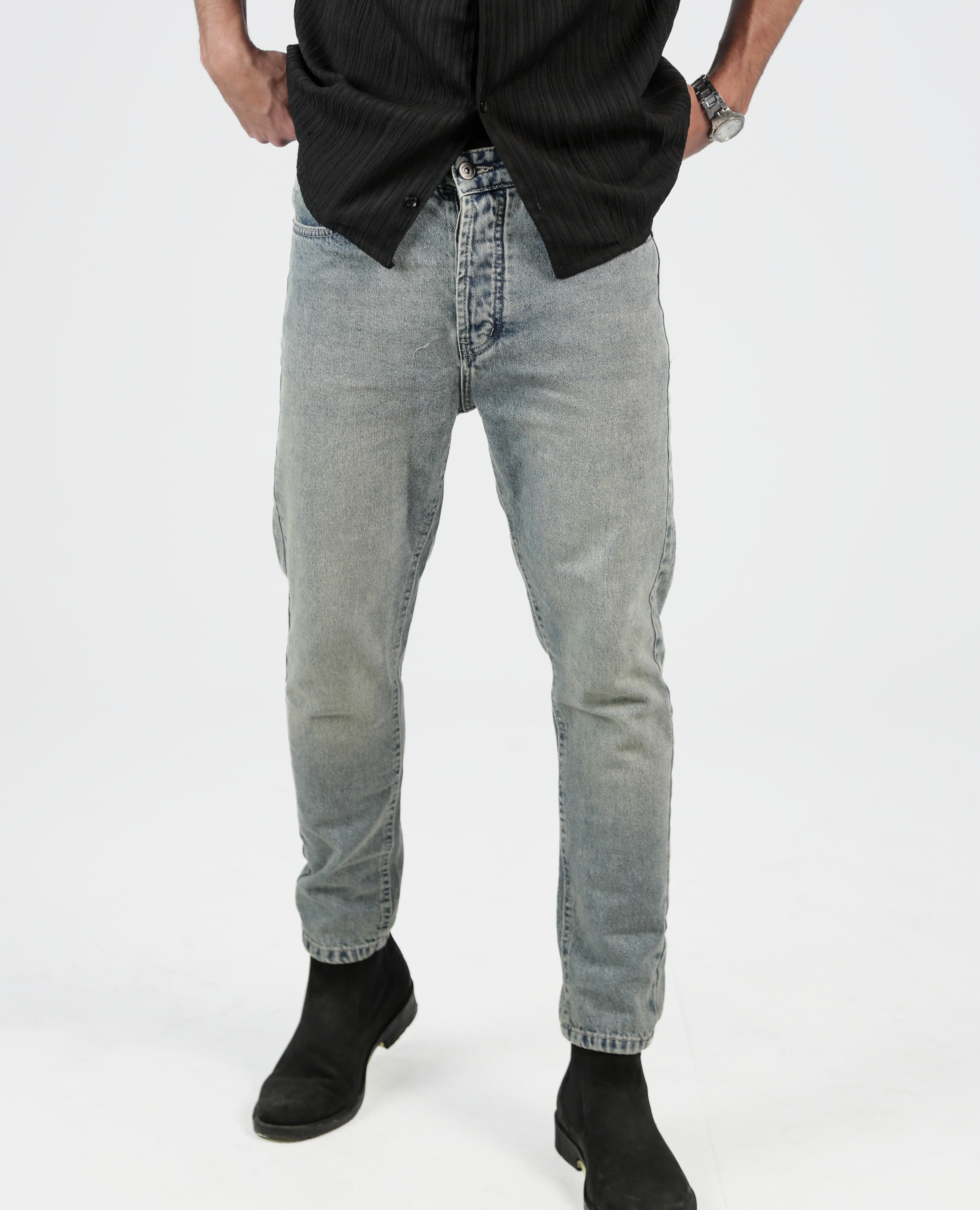 CAVALLY CROPPED FIT - GREY