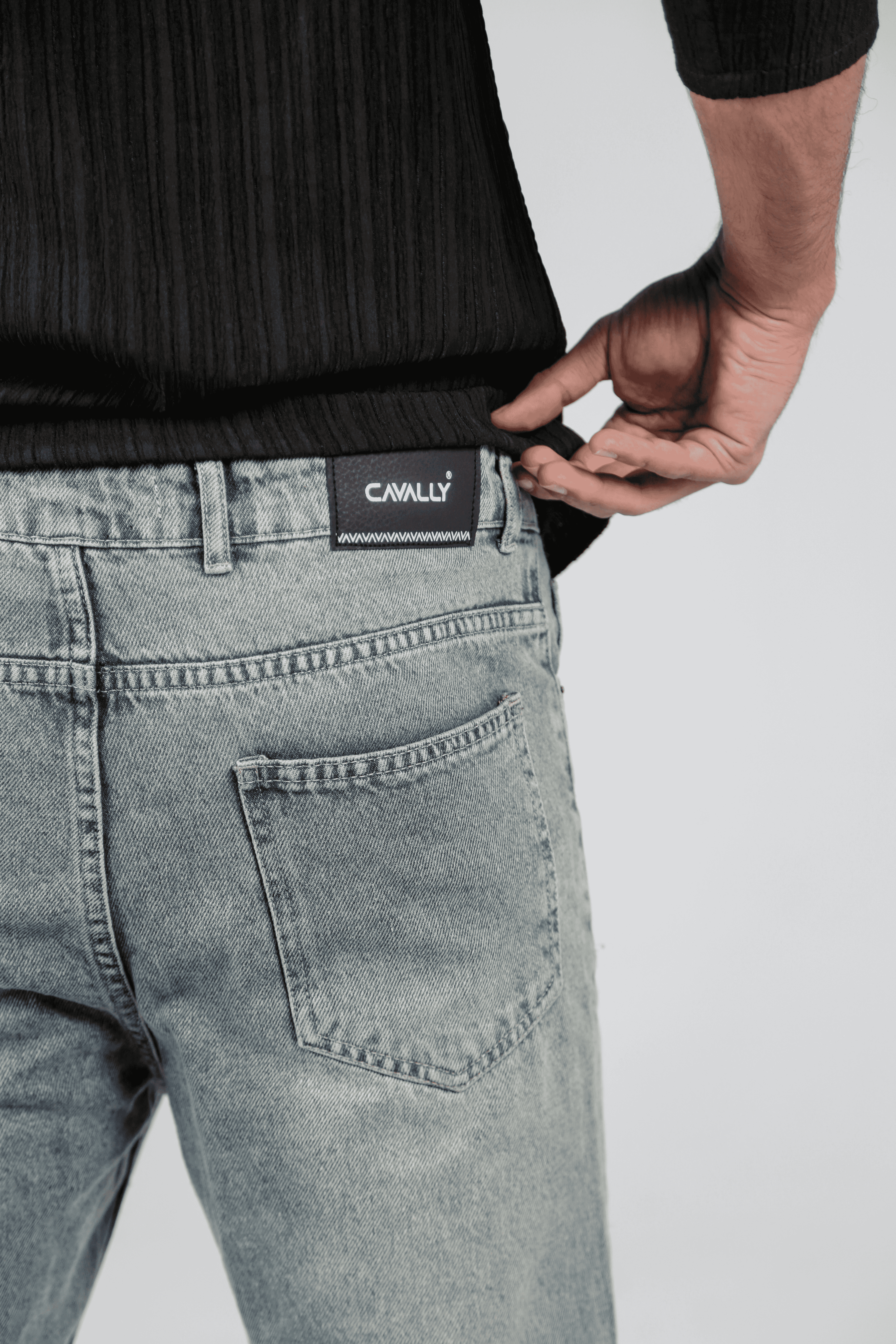 CAVALLY CROPPED FIT - GREY