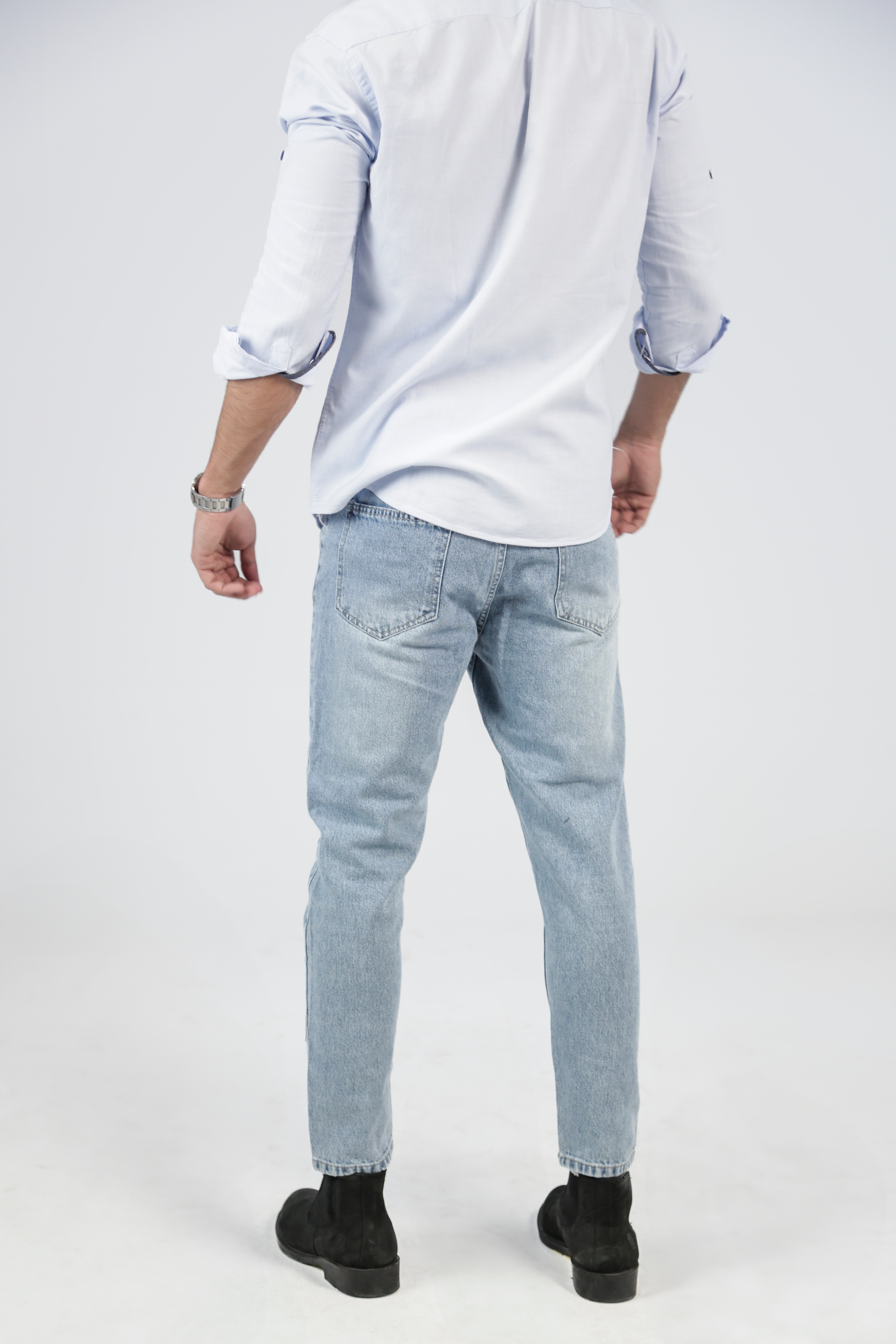 CAVALLY CROPPED FIT - LIGHT INDIGO