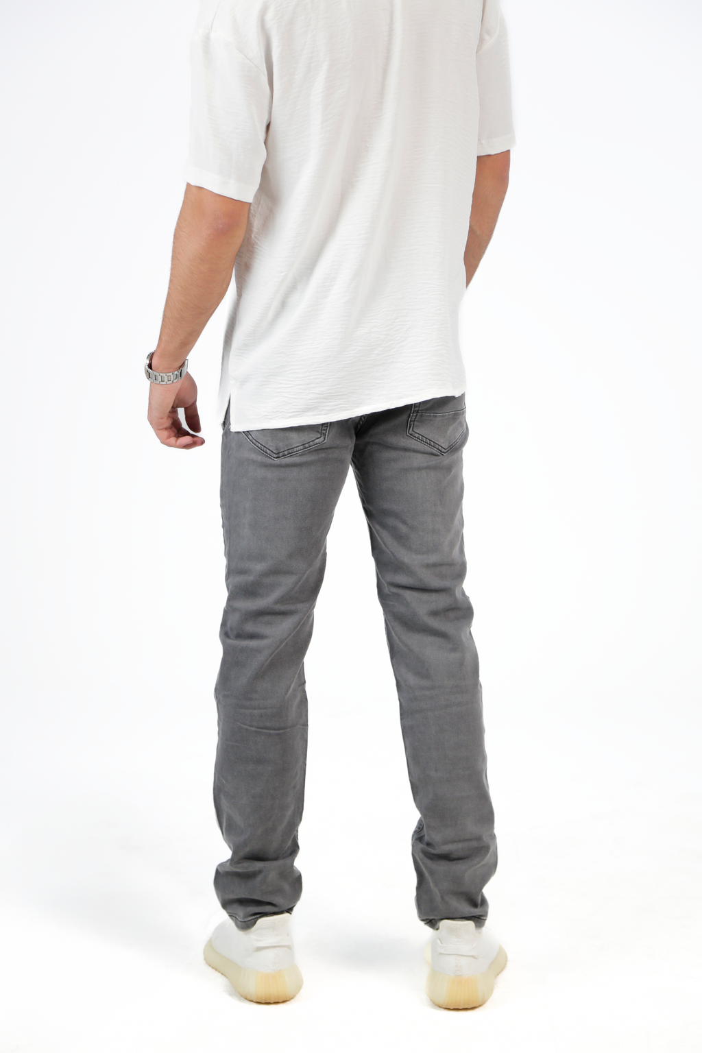 CAVALLY REGULAR FIT JEANS - ROCK GREY