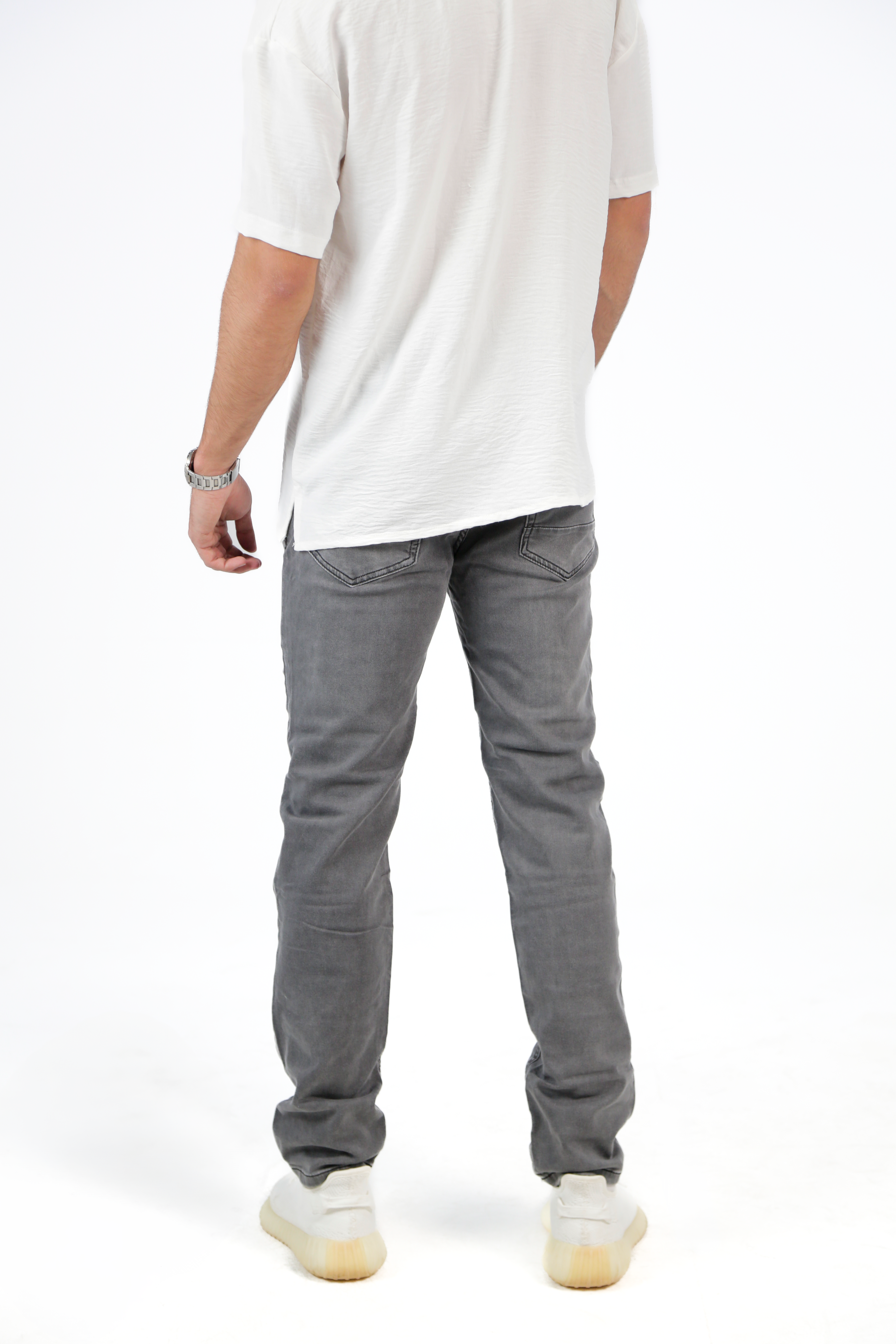 CAVALLY REGULAR FIT JEANS - ROCK GREY