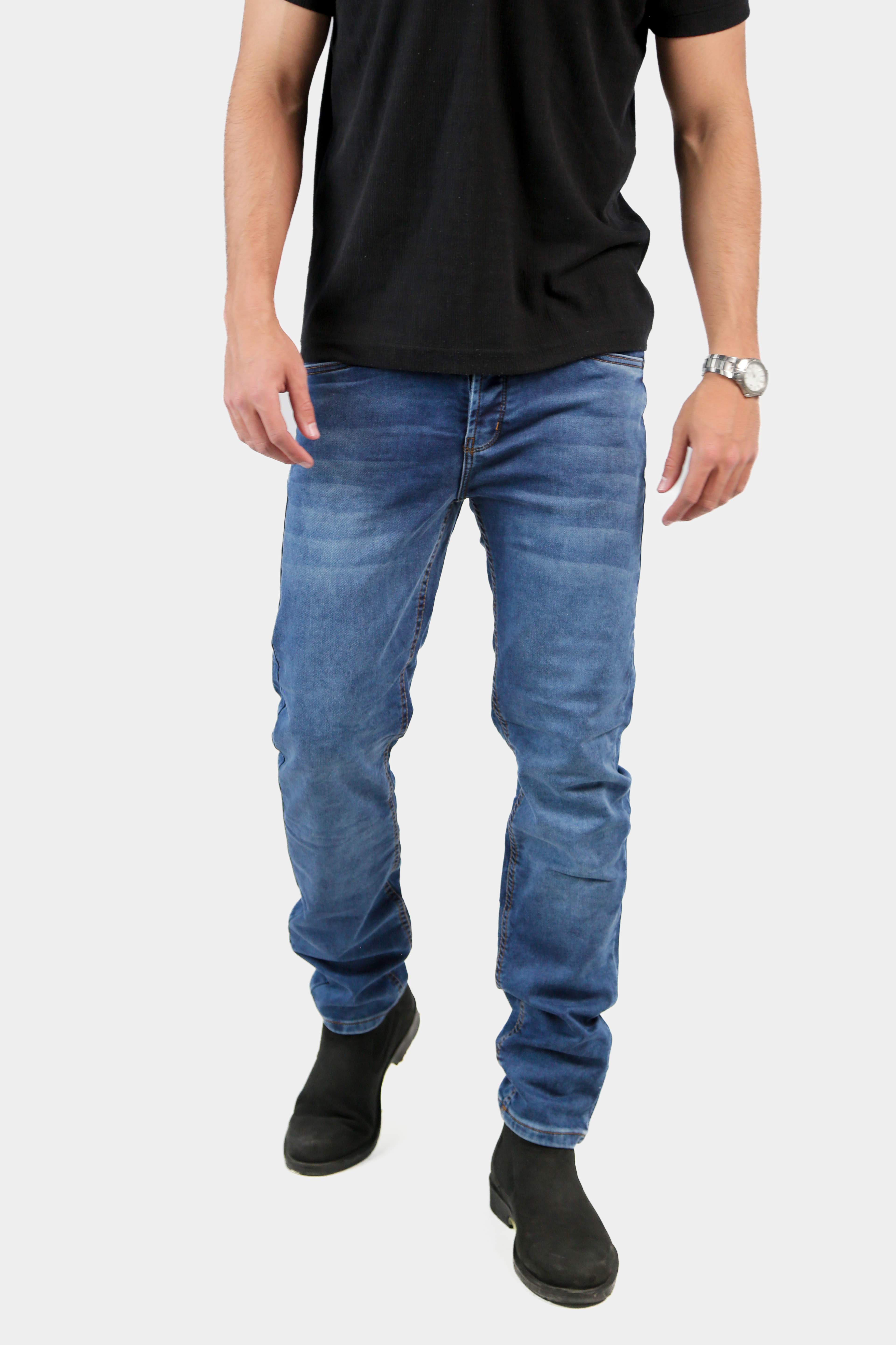 CAVALLY REGULAR FIT JEANS - STONE BLUE