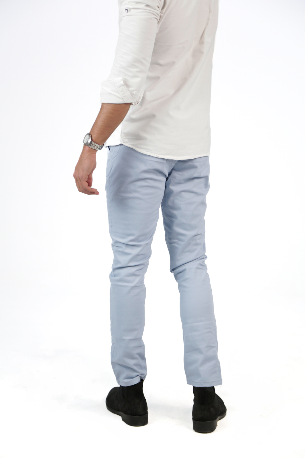 CAVALLY GABARDINE PANTS - BABY BLUE