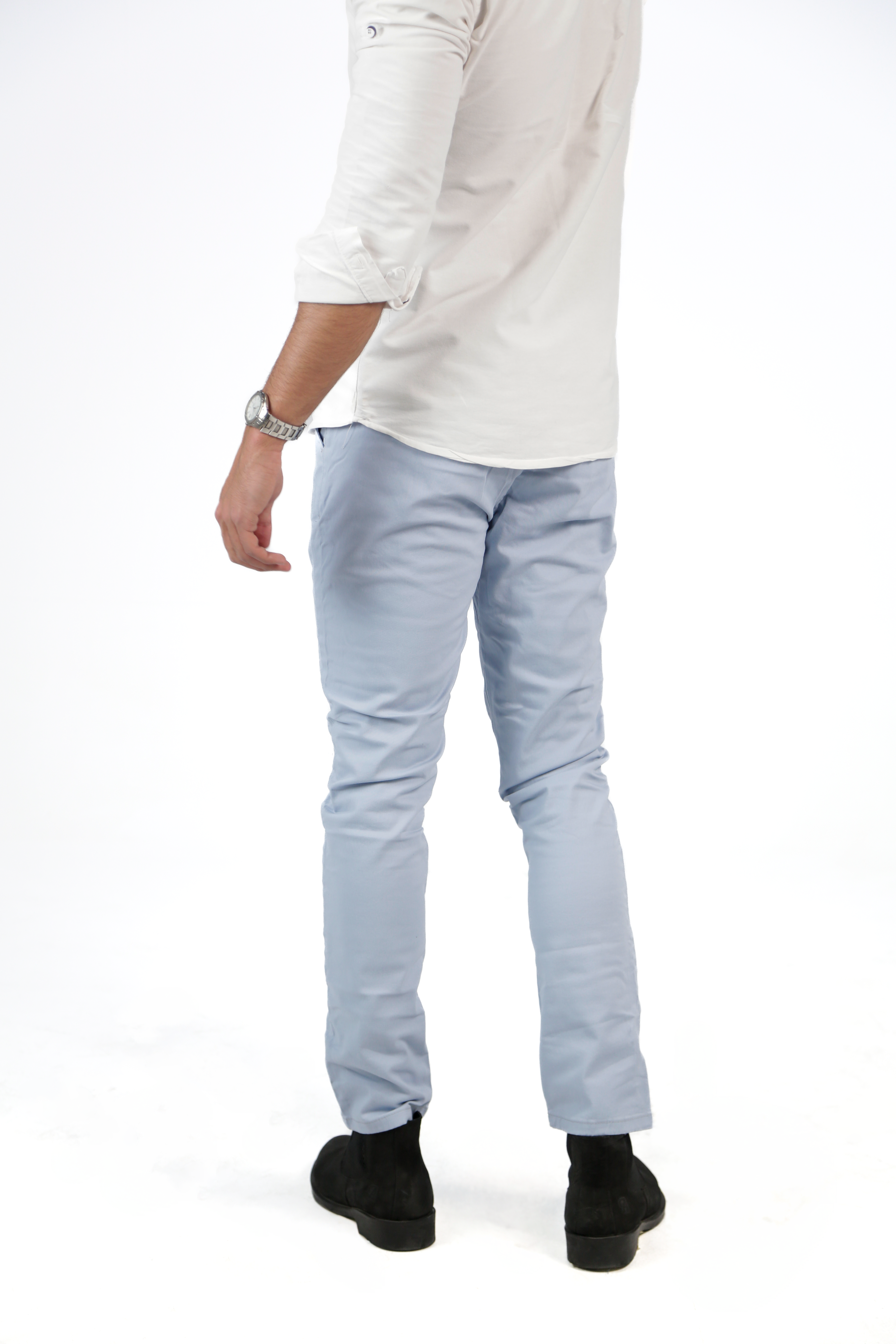 CAVALLY GABARDINE PANTS - BABY BLUE