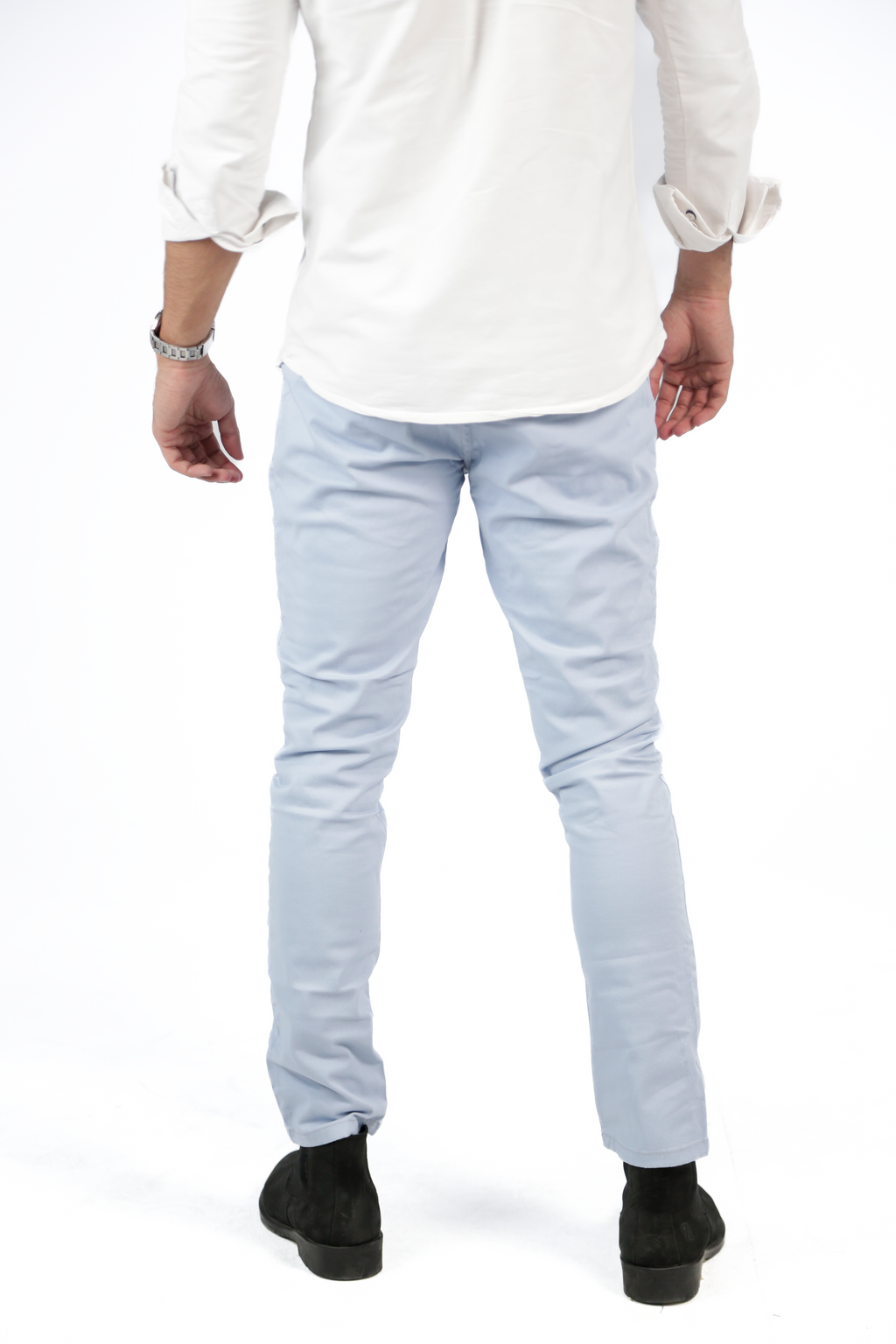 CAVALLY GABARDINE PANTS - BABY BLUE