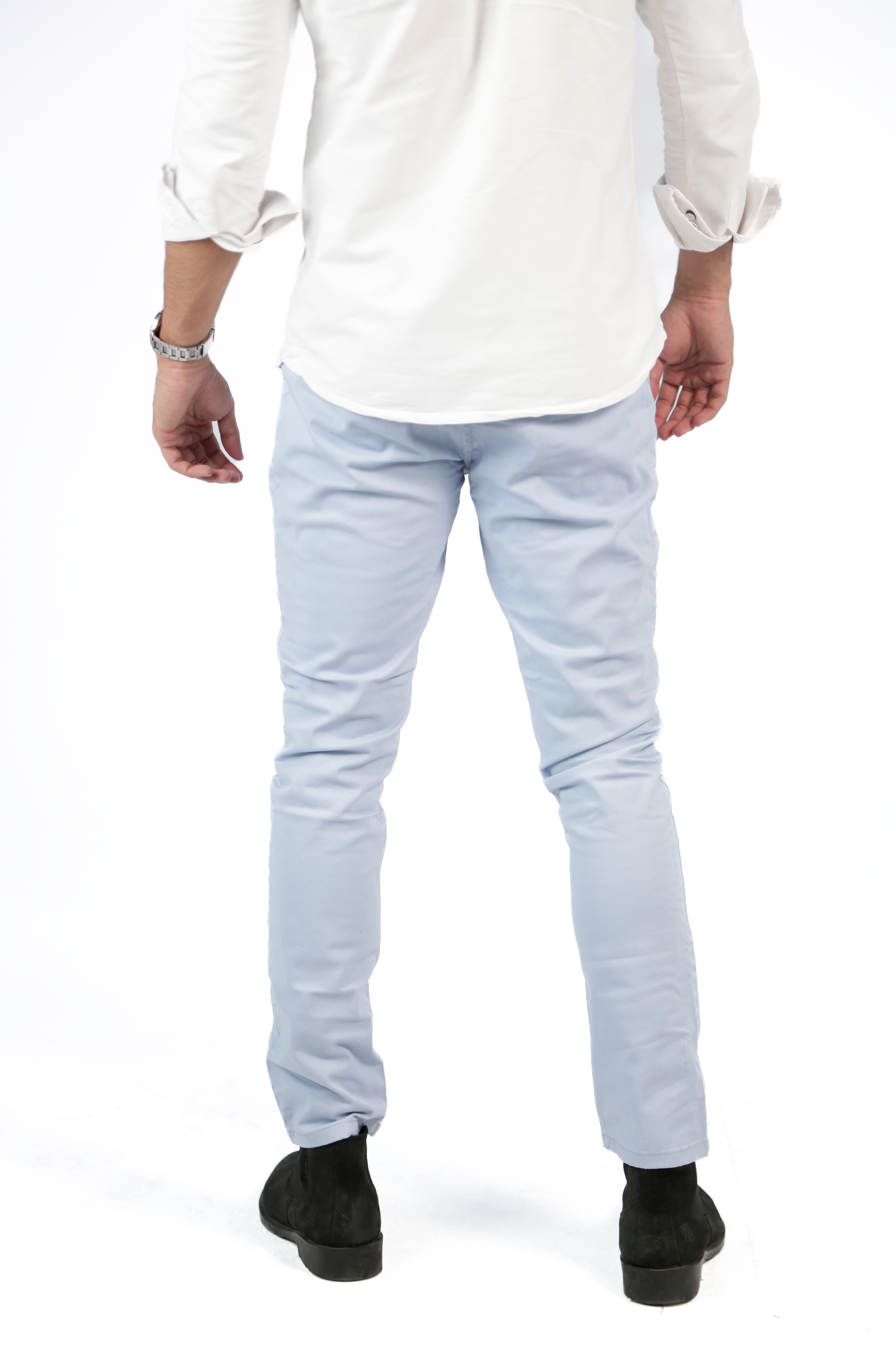 CAVALLY GABARDINE PANTS - BABY BLUE