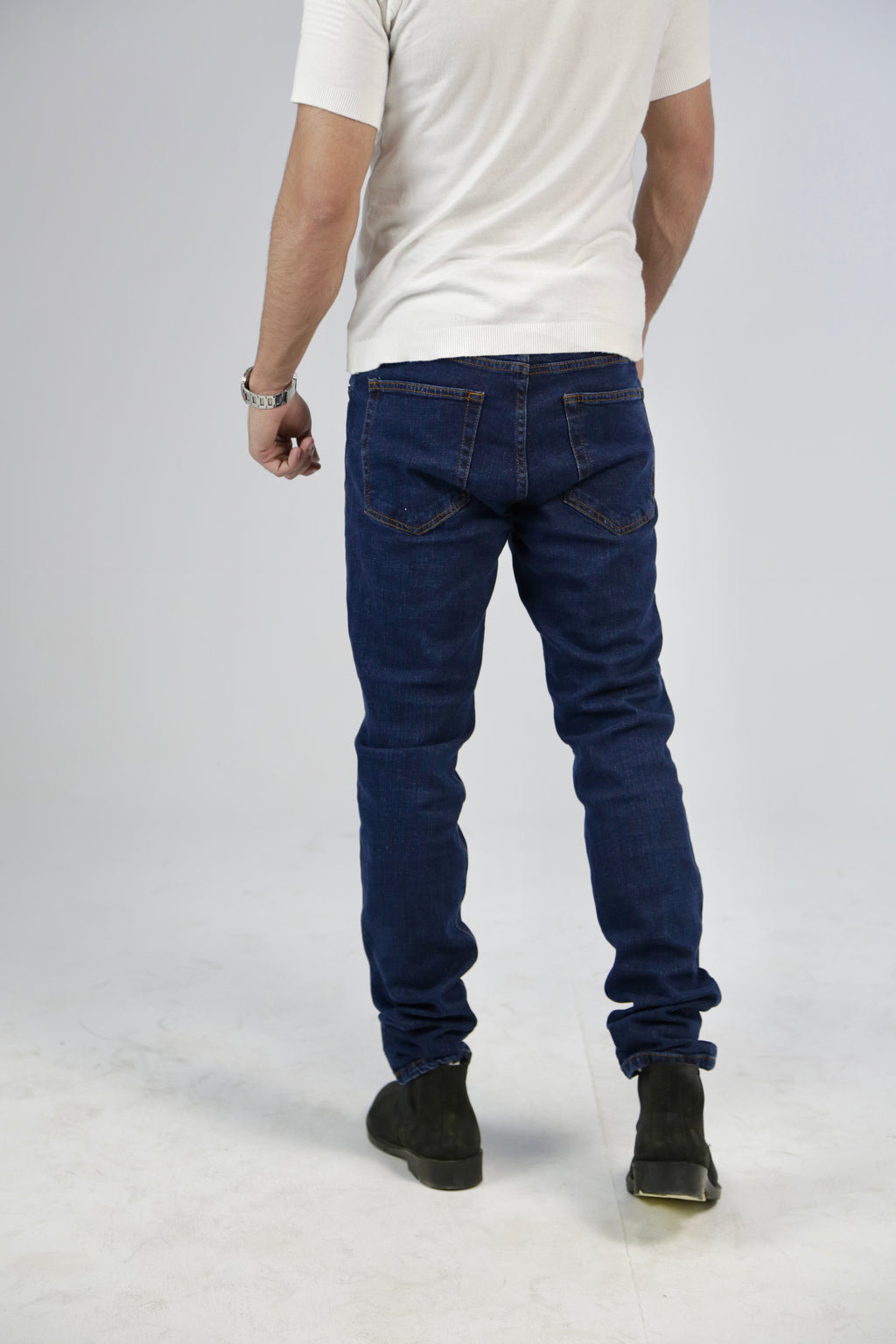 CAVALLY SLIM FIT JEANS - DARK BLUE