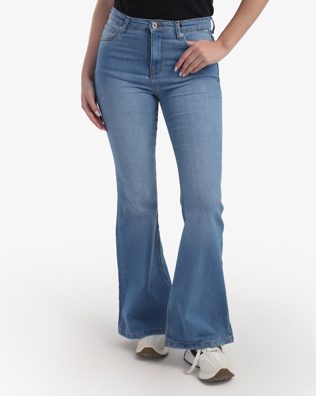 CAVALLY FLARED FIT - Aquamarine Blue