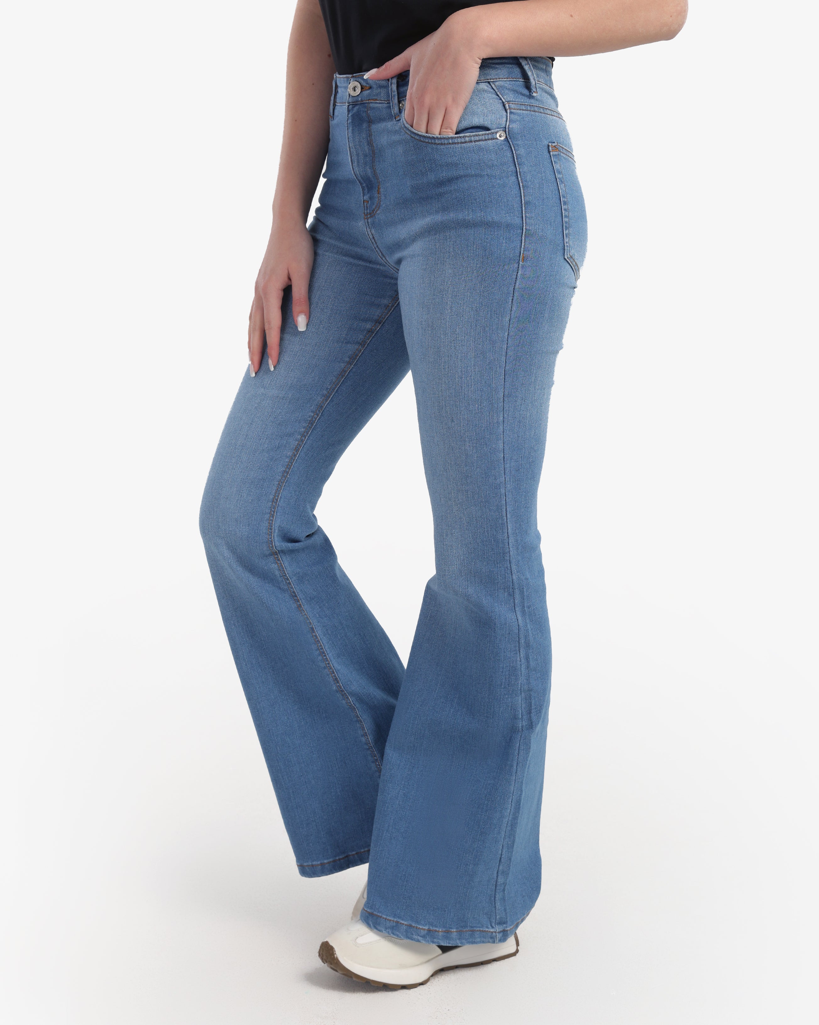 CAVALLY FLARED FIT - Aquamarine Blue