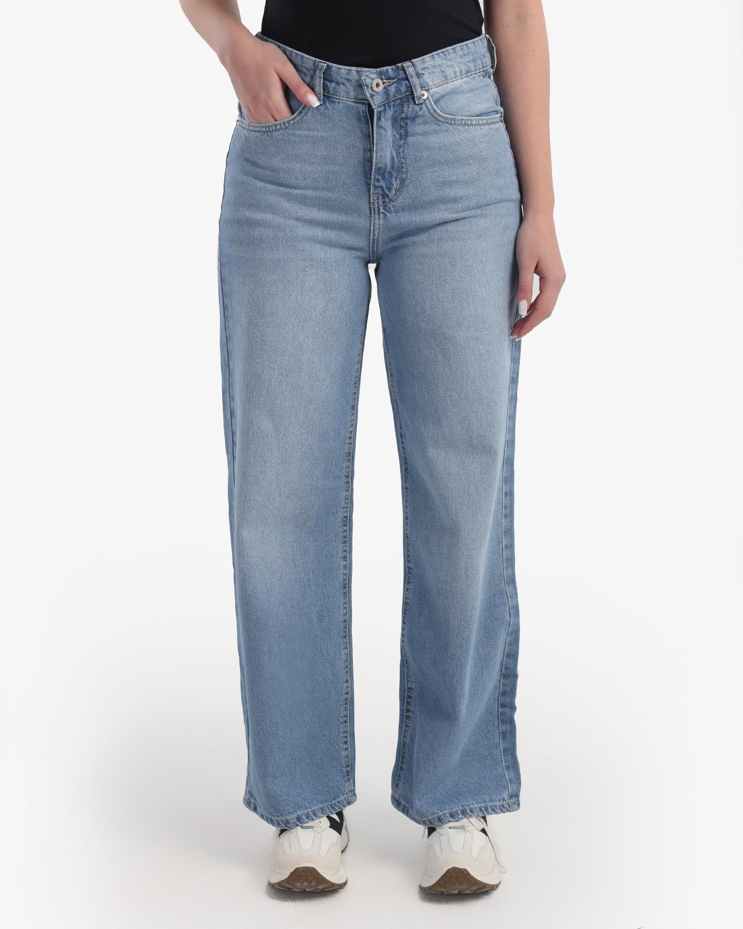 CAVALLY WIDE LEG FIT - ICE BLUE