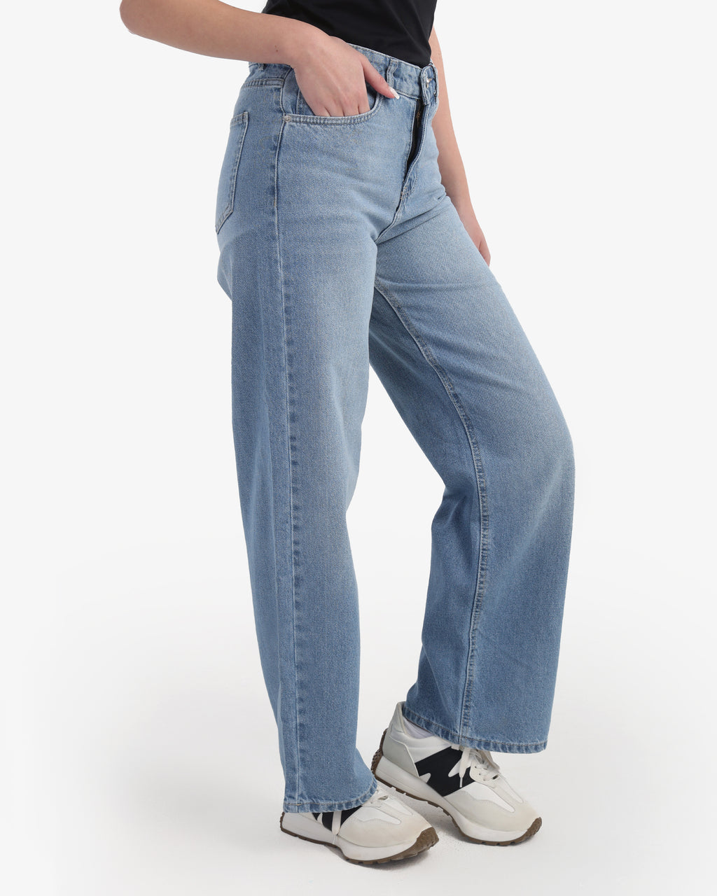 CAVALLY WIDE LEG FIT - ICE BLUE