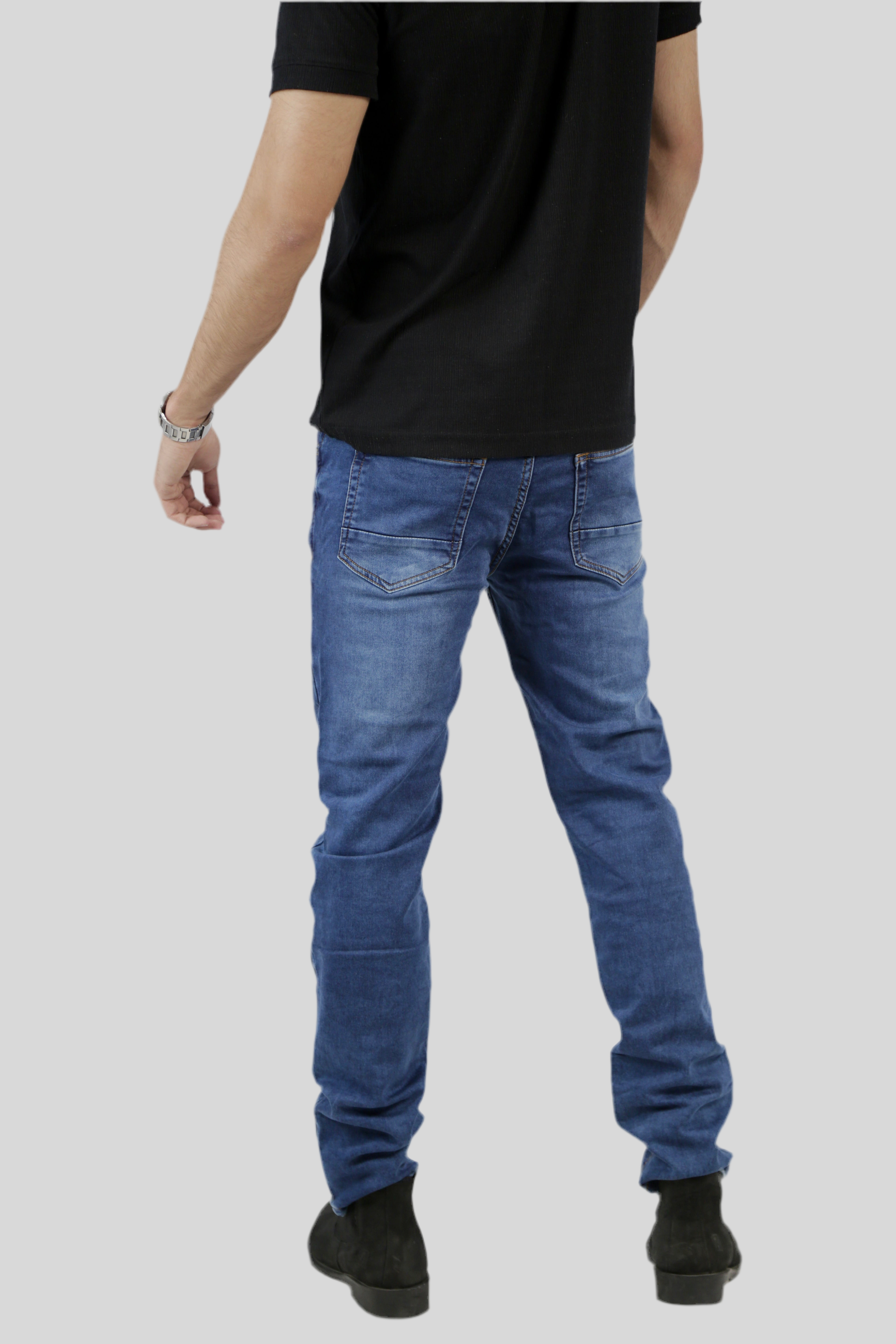 CAVALLY REGULAR FIT JEANS - STONE BLUE