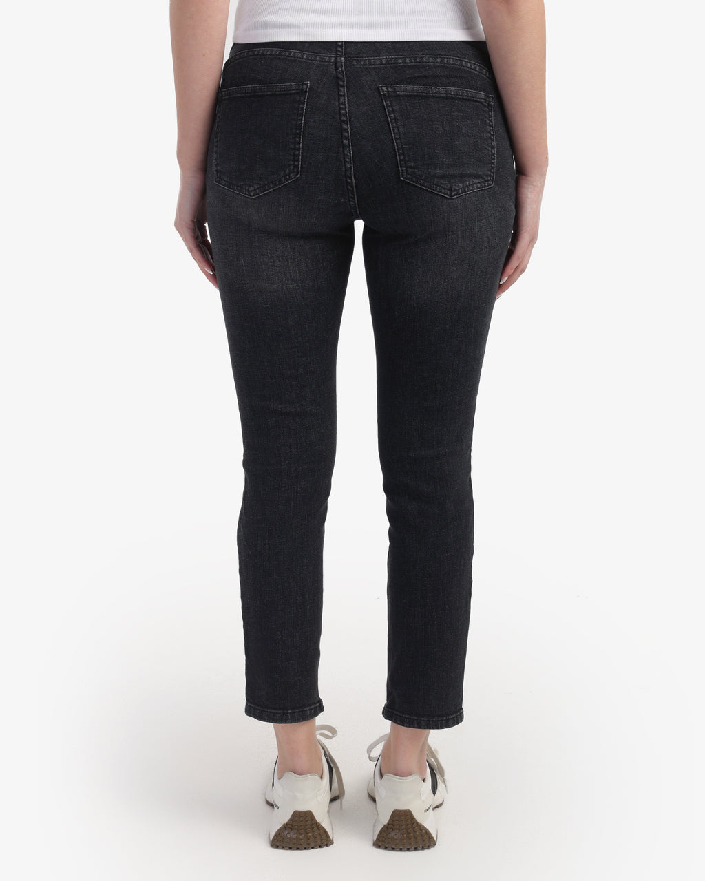 CAVALLY PREGNANCY PANTS - STONE BLACK