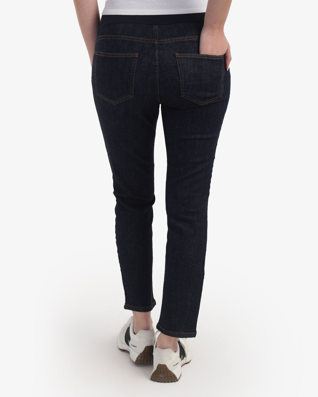 CAVALLY PREGNANCY PANTS - DARK BLUE