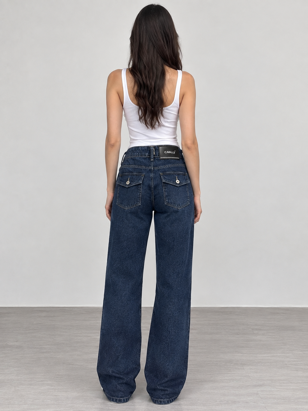 WIDE LEG FIT - DARK BLUE